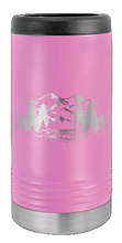 Load image into Gallery viewer, Mountains Laser Engraved Slim Can Insulated Koosie
