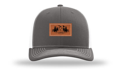 Mountains Leather Patch Richardson 112 Hat