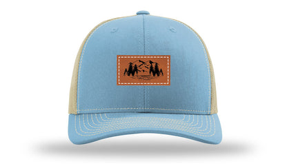 Mountains Leather Patch Richardson 112 Hat