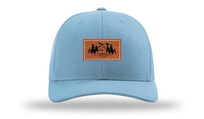 Mountains Leather Patch Richardson 112 Hat