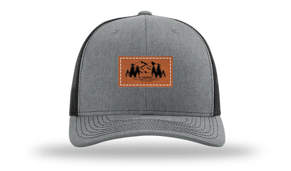 Mountains Leather Patch Richardson 112 Hat