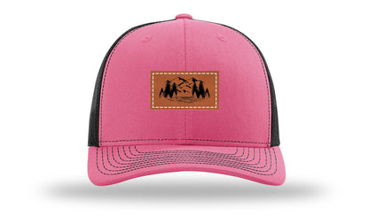 Mountains Leather Patch Richardson 112 Hat