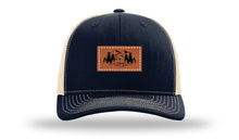 Load image into Gallery viewer, Mountains Leather Patch Richardson 112 Hat
