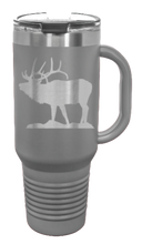 Load image into Gallery viewer, Elk 2 40oz Handle Mug Laser Engraved
