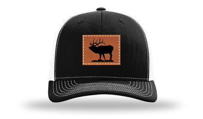 Elk Leather Patch Richardson 112 Hat