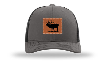 Elk Leather Patch Richardson 112 Hat