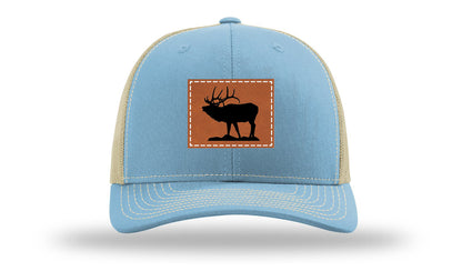Elk Leather Patch Richardson 112 Hat