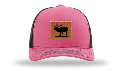 Elk Leather Patch Richardson 112 Hat