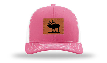 Elk Leather Patch Richardson 112 Hat