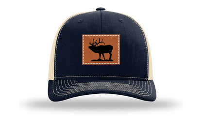 Elk Leather Patch Richardson 112 Hat
