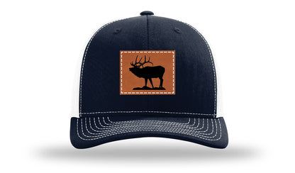 Elk Leather Patch Richardson 112 Hat
