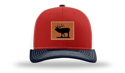 Elk Leather Patch Richardson 112 Hat