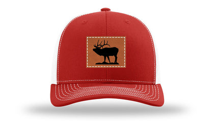 Elk Leather Patch Richardson 112 Hat