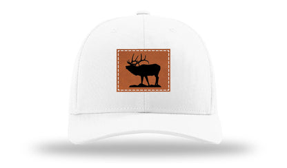 Elk Leather Patch Richardson 112 Hat