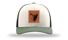 Load image into Gallery viewer, Elk Head Leather Patch Richardson 112 Hat
