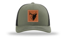 Load image into Gallery viewer, Elk Head Leather Patch Richardson 112 Hat

