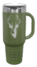 Load image into Gallery viewer, Buck 40oz Handle Mug Laser Engraved
