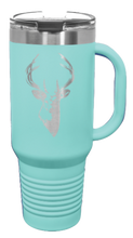 Load image into Gallery viewer, Buck 40oz Handle Mug Laser Engraved
