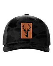 Load image into Gallery viewer, Buck Leather Patch Richardson 112 Duck Camo Hat
