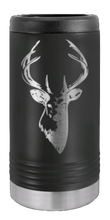 Load image into Gallery viewer, Buck Laser Engraved Slim Can Insulated Koosie
