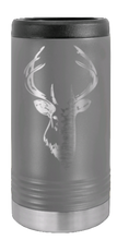 Load image into Gallery viewer, Buck Laser Engraved Slim Can Insulated Koosie
