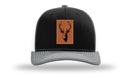 Buck Leather Patch Richardson 112 Hat