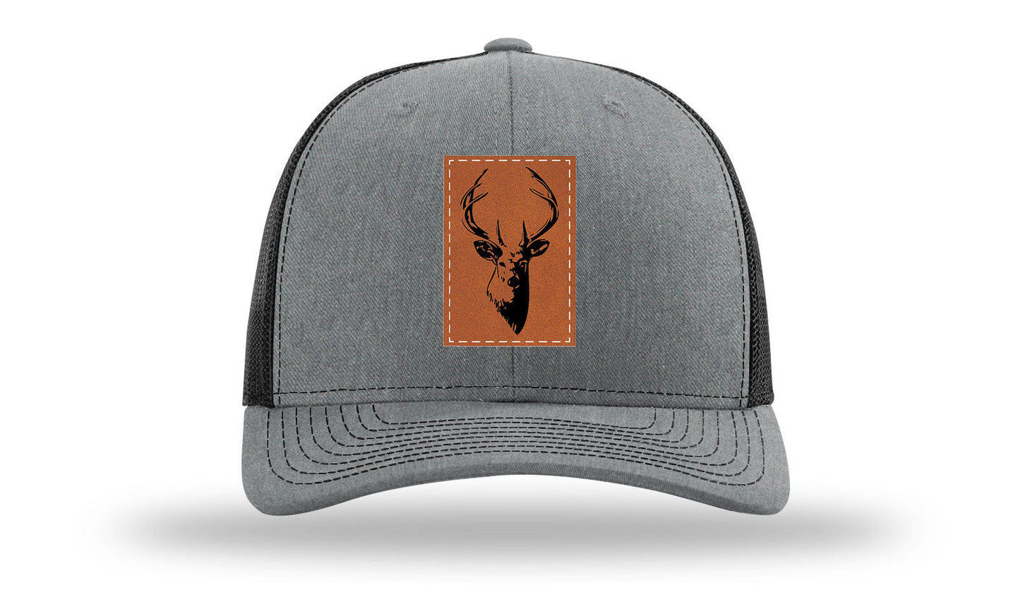 Buck Leather Patch Richardson 112 Hat