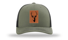 Load image into Gallery viewer, Buck Leather Patch Richardson 112 Hat

