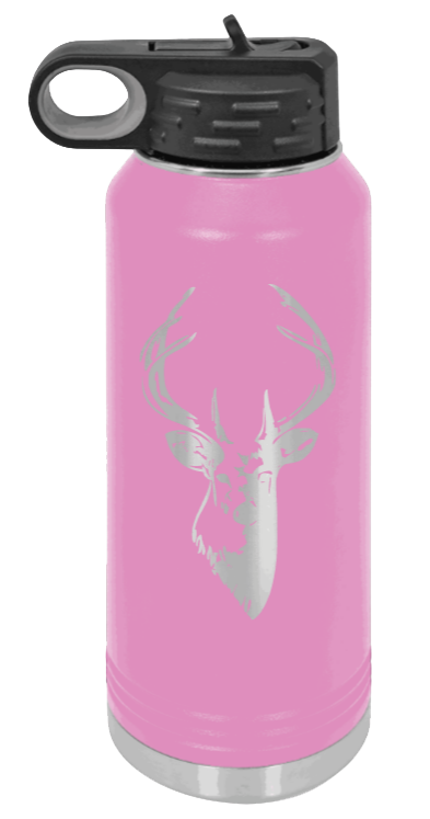 Buck - 32oz Water Bottle- Light Purple