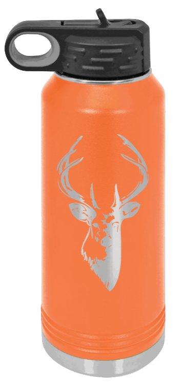 Buck - 32oz Water Bottle- Orange