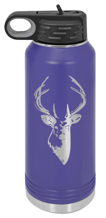 Buck - 32oz Water Bottle- Purple