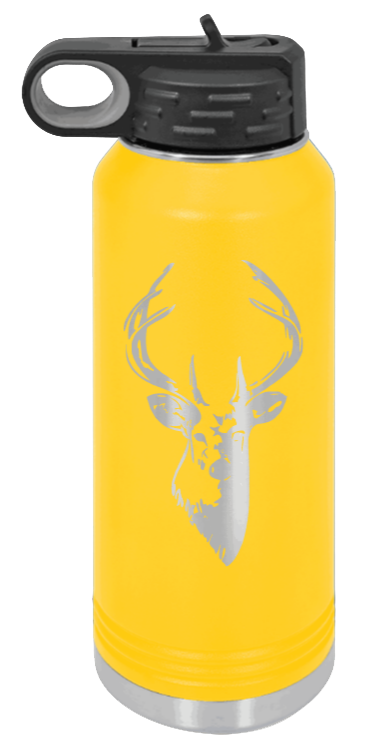 Buck - 32oz Water Bottle- Yellow