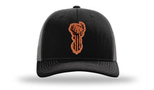 Load image into Gallery viewer, Distressed Flag Deer Leather Patch Richardson 112 Hat
