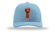 Load image into Gallery viewer, Distressed Flag Deer Leather Patch Richardson 112 Hat
