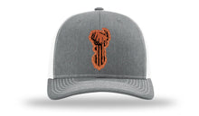Load image into Gallery viewer, Distressed Flag Deer Leather Patch Richardson 112 Hat
