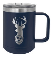 Load image into Gallery viewer, Tristar Deer Laser Engraved Mug (Etched)
