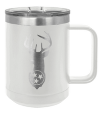 Load image into Gallery viewer, Tristar Deer Laser Engraved Mug (Etched)
