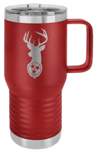 Load image into Gallery viewer, Tristar Deer Laser Engraved Mug (Etched)
