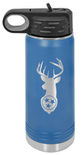 Load image into Gallery viewer, TriStar Deer Laser Engraved Water Bottle (Etched)
