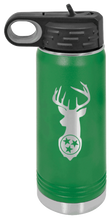 Load image into Gallery viewer, TriStar Deer Laser Engraved Water Bottle (Etched)
