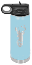 Load image into Gallery viewer, TriStar Deer Laser Engraved Water Bottle (Etched)
