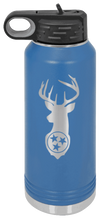 Load image into Gallery viewer, TriStar Deer Laser Engraved Water Bottle (Etched)
