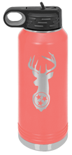 Load image into Gallery viewer, TriStar Deer Laser Engraved Water Bottle (Etched)
