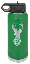 Load image into Gallery viewer, TriStar Deer Laser Engraved Water Bottle (Etched)
