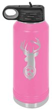 Load image into Gallery viewer, TriStar Deer Laser Engraved Water Bottle (Etched)
