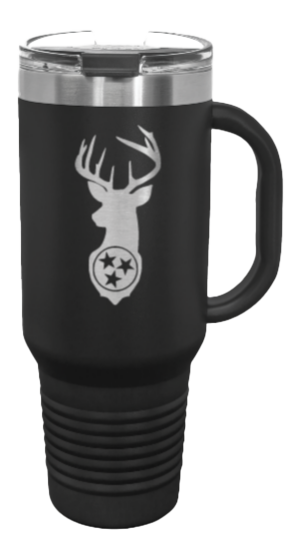 Tristar Deer 40oz Handle Mug Laser Engraved