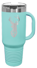 Load image into Gallery viewer, Tristar Deer 40oz Handle Mug Laser Engraved
