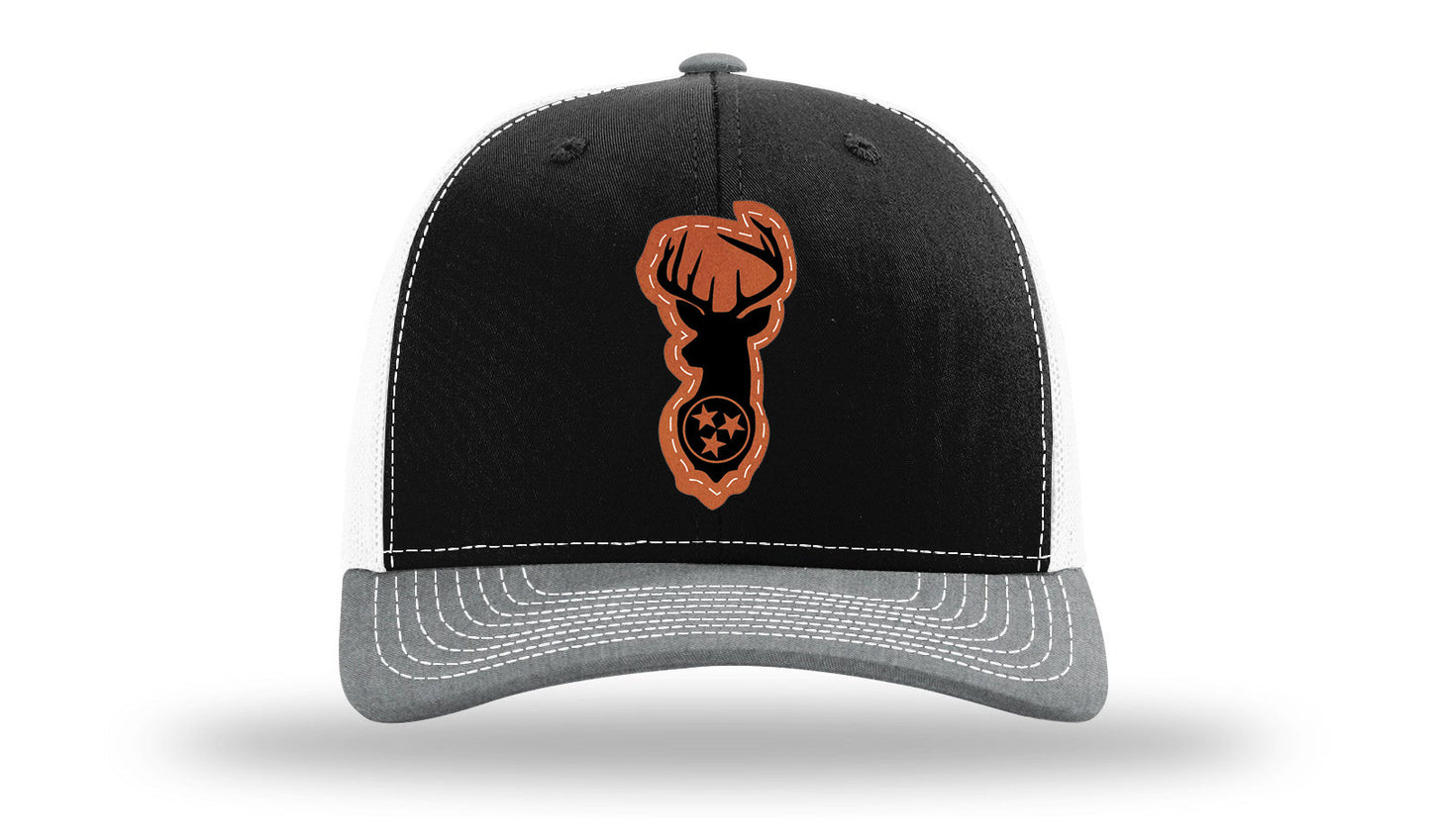 Tristar Deer Leather Patch Richardson 112 Hat
