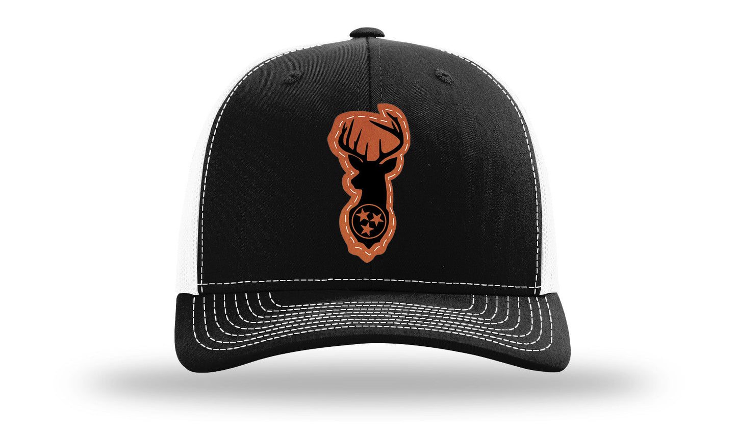 Tristar Deer Leather Patch Richardson 112 Hat