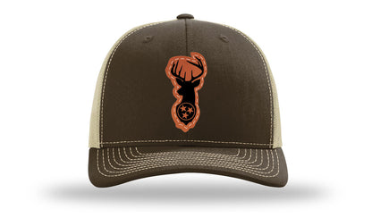 Tristar Deer Leather Patch Richardson 112 Hat